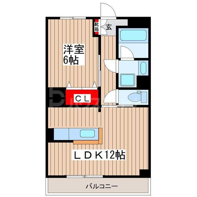 LS BUIL CRAFT(1LDK/2階)の間取り写真