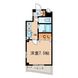 ルミエール東池袋(1K/3階)の間取り写真