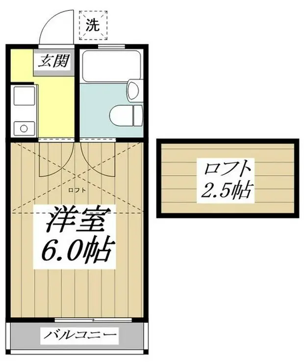 ヴィラフローラ 2階階 間取り