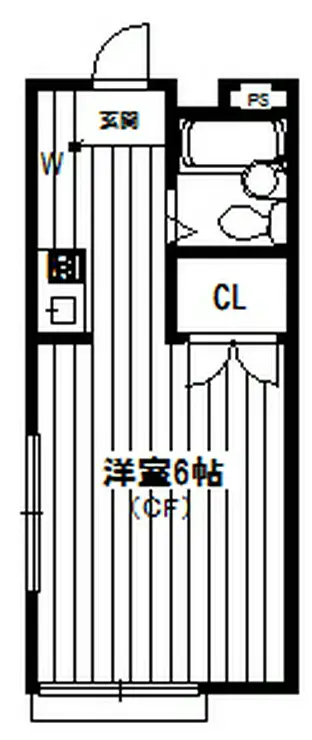ルベール練馬 2階階 間取り