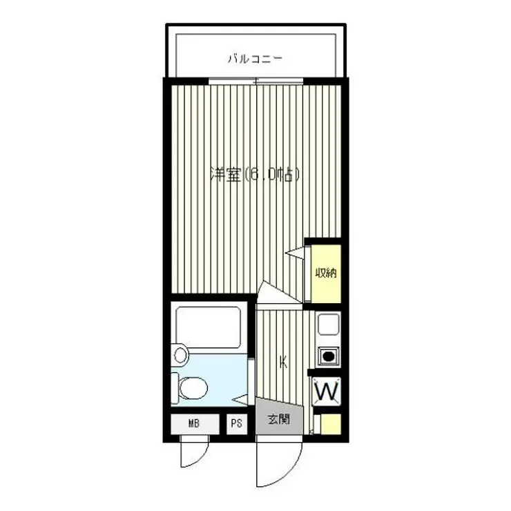エスポワール岸根公園 2階階 間取り