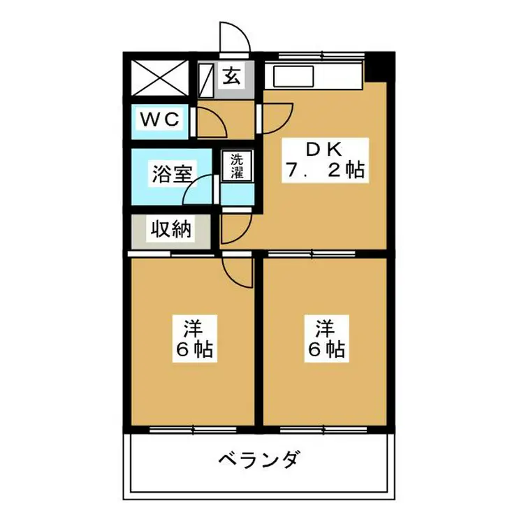 シルク狛江 3階階 間取り