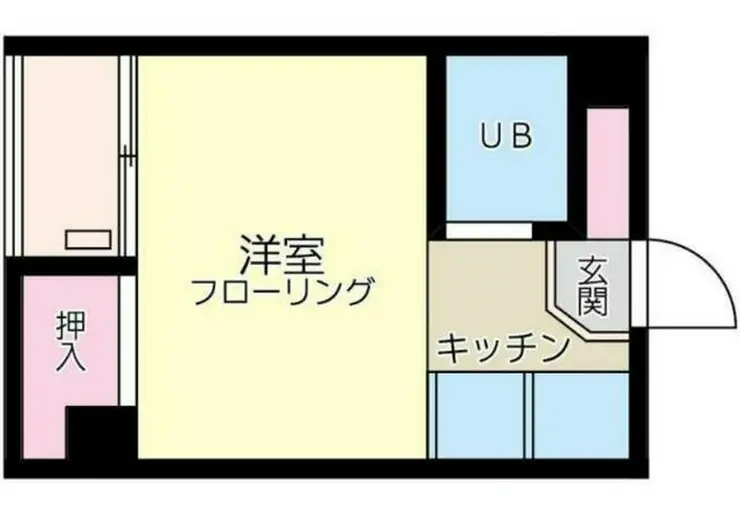 ヒサキハイツ高津 3階階 間取り