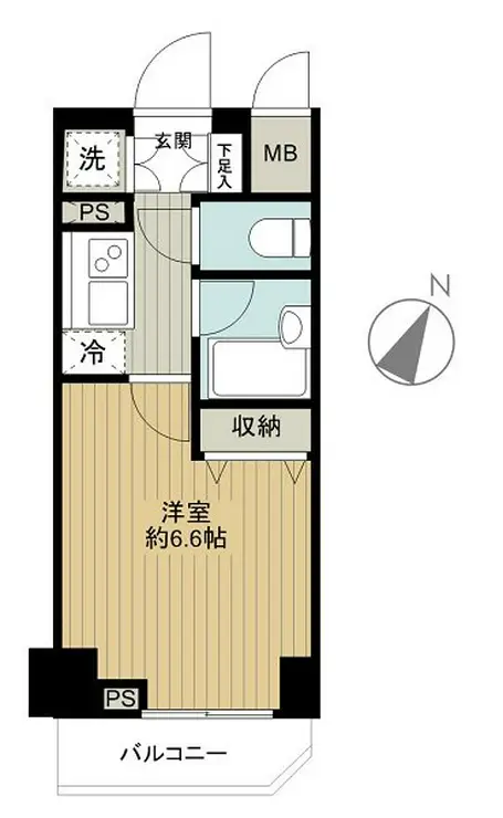 パレステュディオ麻布EAST 10階階 間取り