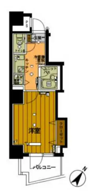スカイコート駒沢大学 3階階 間取り