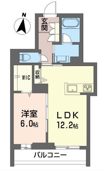 ＪＲ京浜東北線 与野駅 徒歩11分 3階建 新築(1LDK/3階)の間取り写真