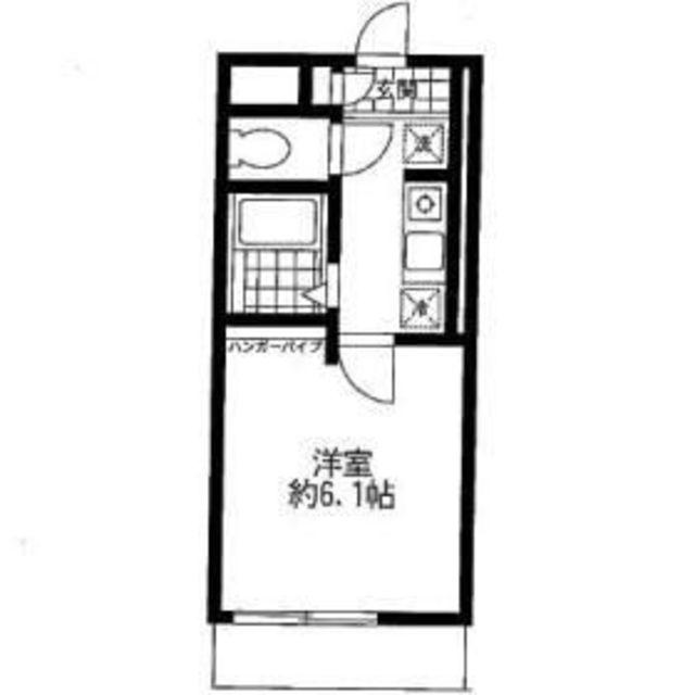 メゾン稲城(1K/3階)の間取り写真