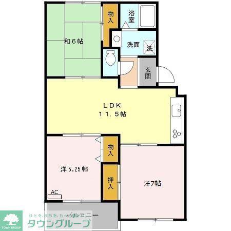 ガーデンシティ日進(3LDK/3階)の間取り写真
