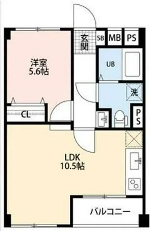 東武西池袋サンライトマンション 2階階 間取り