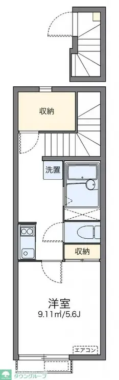レオネクストさく 2階階 間取り
