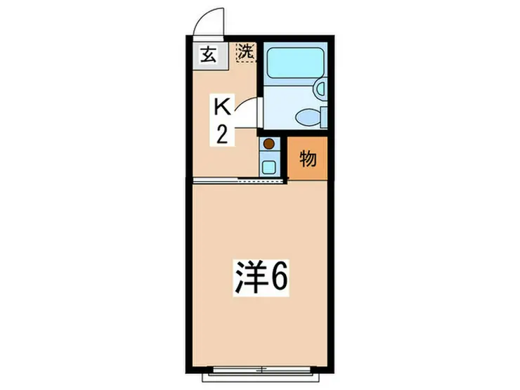 ハイネス 2階階 間取り