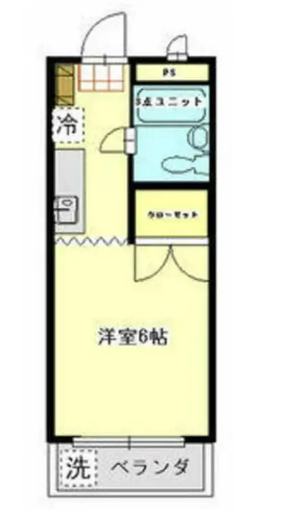アイオンマンション 3階階 間取り