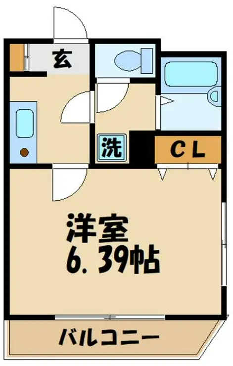 メゾン ド エイト 3階階 間取り