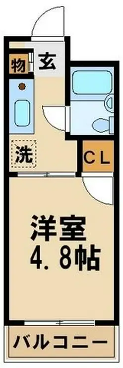 エトワール多摩川 3階階 間取り