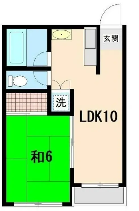 コートハウス芝 2階階 間取り