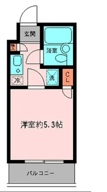 プライムアーバン鶴見寺谷 4階階 間取り