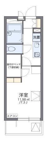 レオパレス小牧口OGAWA(1K/3階)の間取り写真