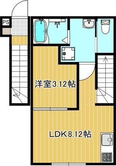 NORN HOUSE(1LDK/2階)の間取り写真