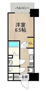 ARTIZA新大阪D.C(1K/8階)の間取り写真
