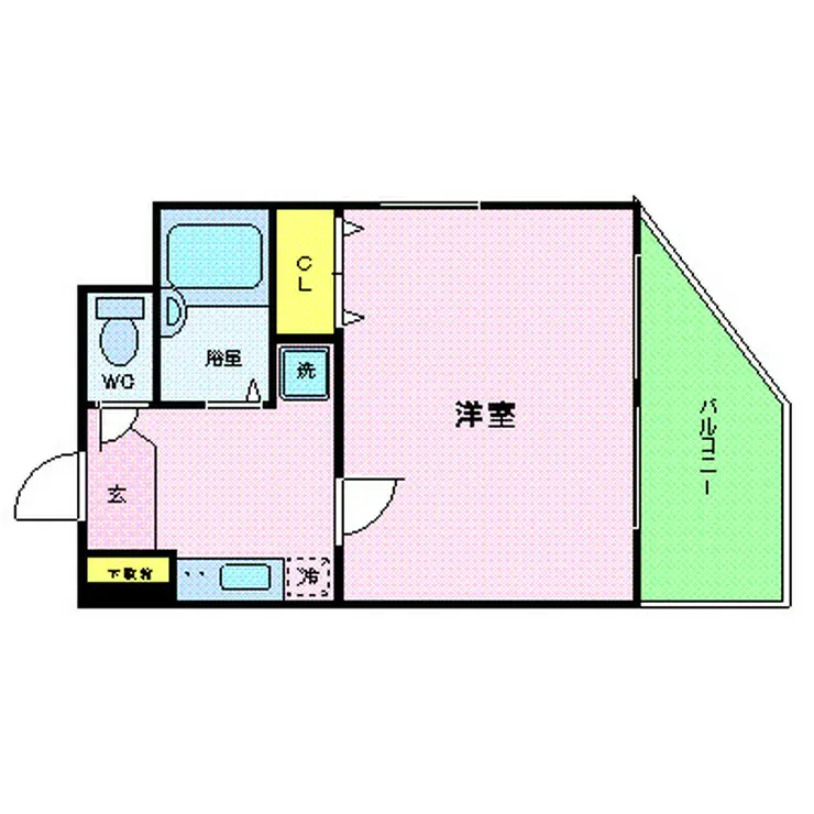 ヴェルステージ神田 4階階 間取り