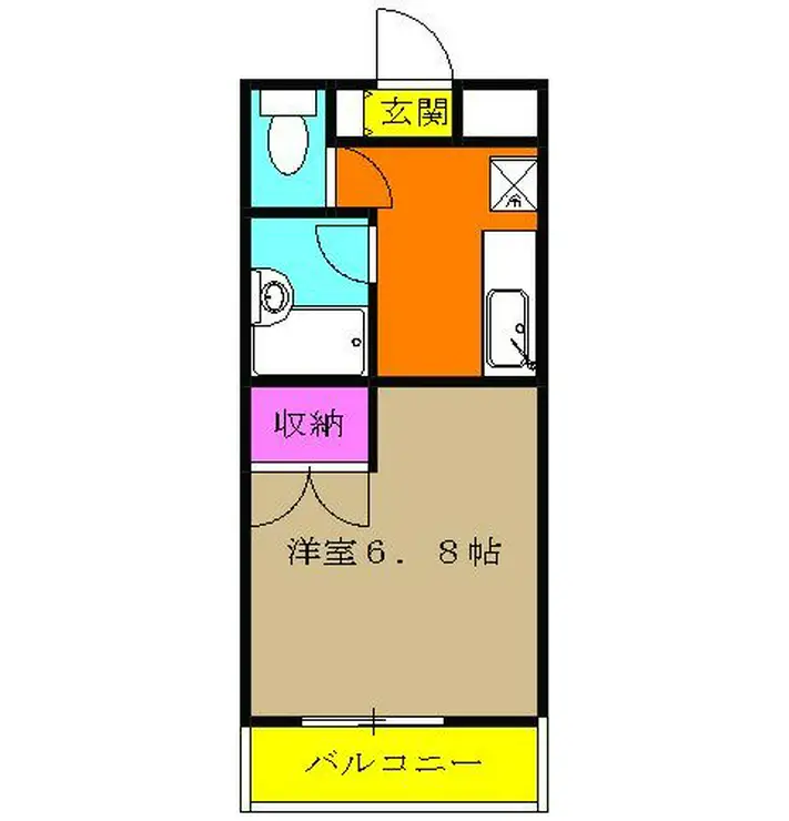 カーサ・アイ・エム 1階階 間取り