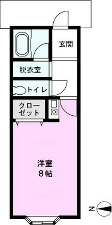 サンアネストマンション 2階階 間取り