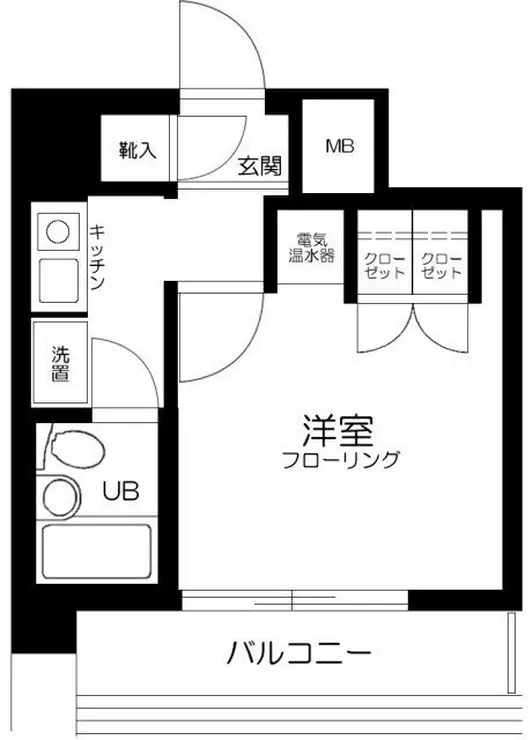 パールシティ川崎 6階階 間取り