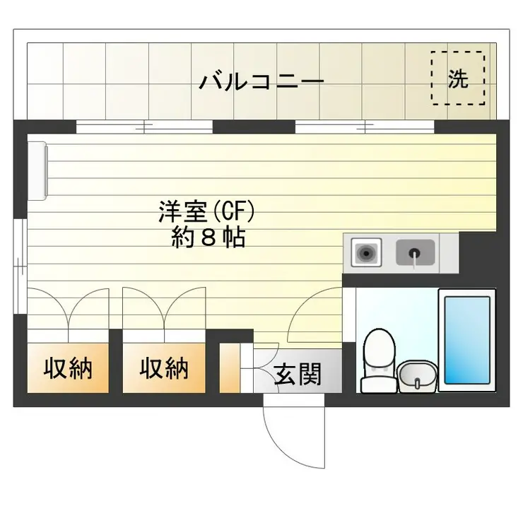 フォレストコテージ 4階階 間取り