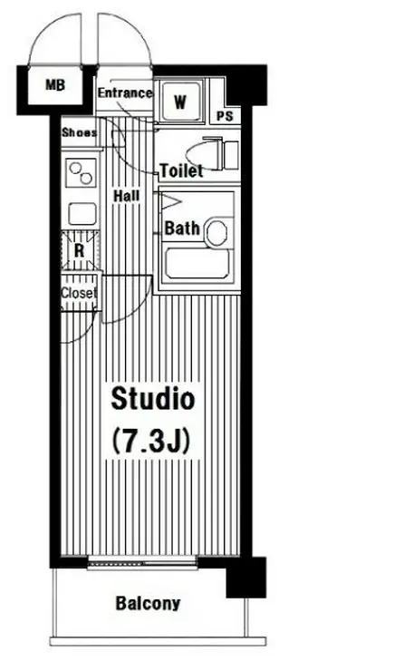 グランド・ガーラ南麻布 2階階 間取り