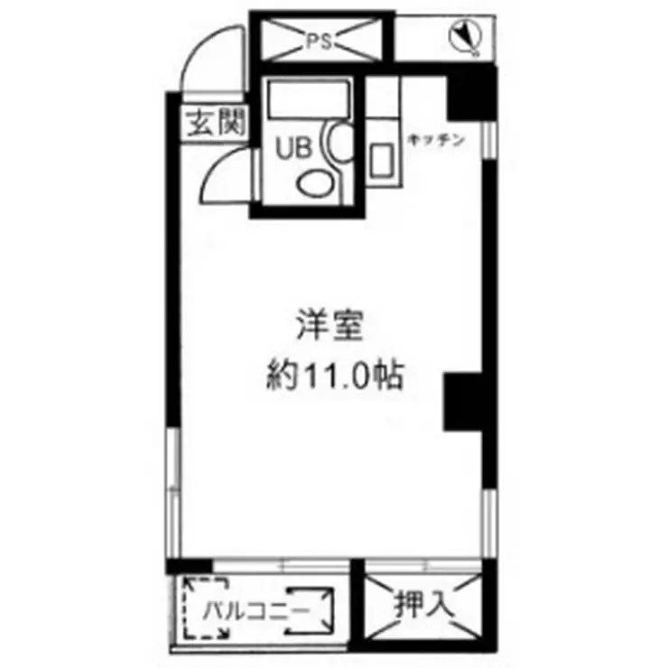 青葉台タワー 6階階 間取り