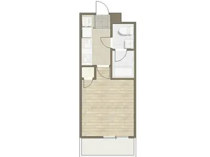 ジュネス南池袋(1K/3階)の間取り写真