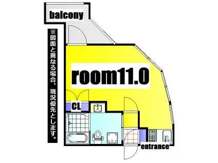 NO.63 ORIENT CAPITAL TOWER(1K/20階)の間取り写真