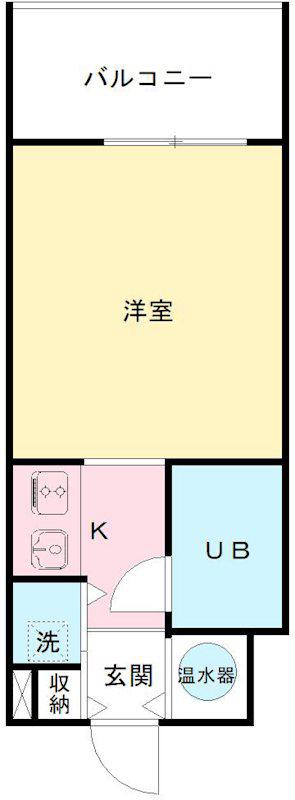 エミネンス富紀(ワンルーム/3階)の間取り写真