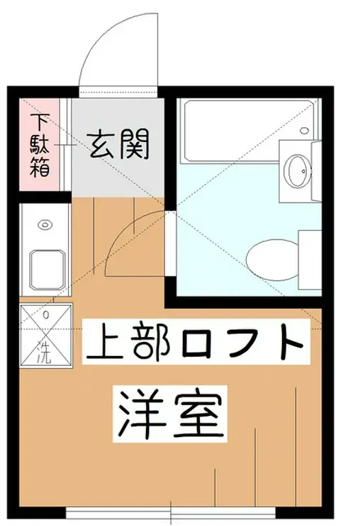 東大和ハイランド 1階階 間取り