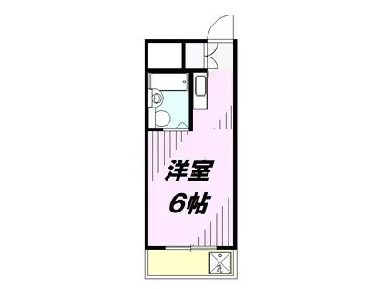レナセール所沢(ワンルーム/3階)の間取り写真