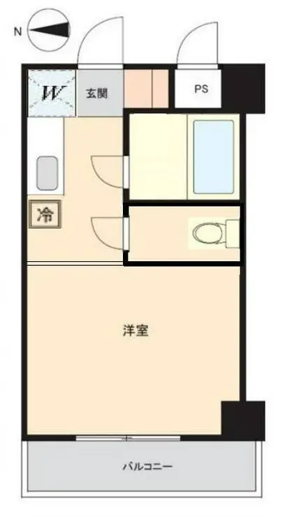 スカイコート保土ヶ谷 2階階 間取り