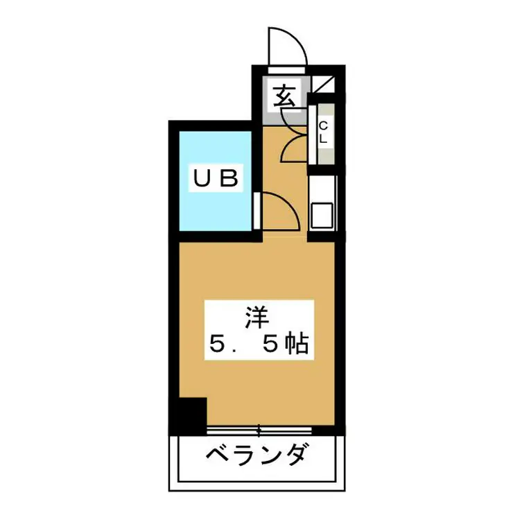 メゾン・ド・ノアロゼ錦町 5階階 間取り