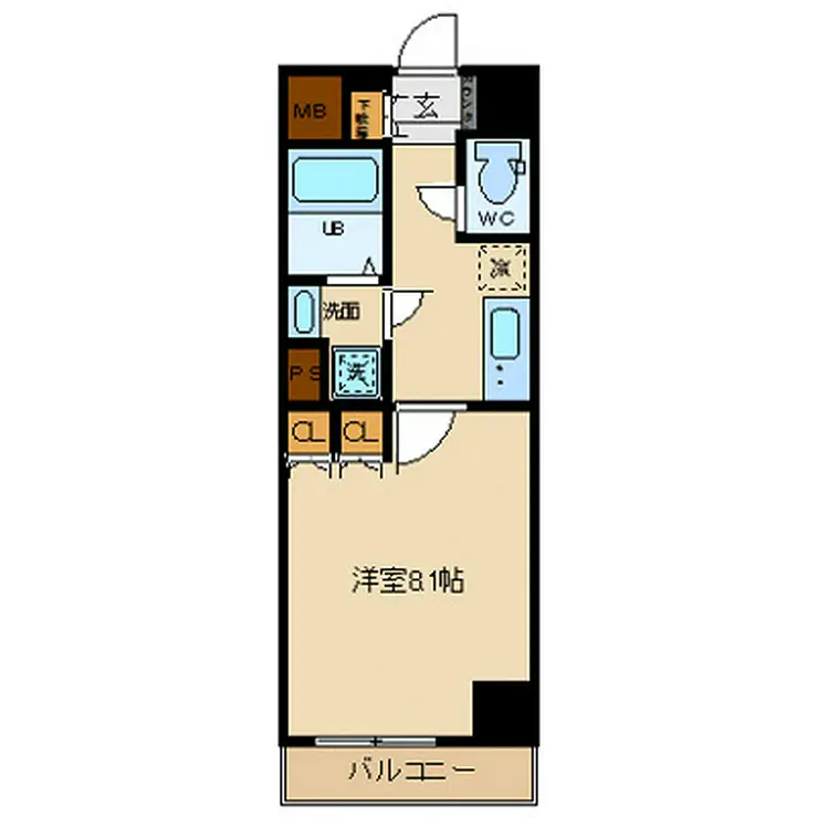 プレール・ドゥーク東陽町 2階階 間取り