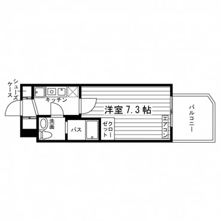 ワイズコート 3階階 間取り