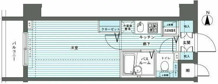 フェニックス中板橋 4階階 間取り