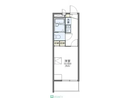 レオパレスアネックス2大橋(1K/3階)の間取り写真