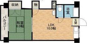 第1大森マンション(1LDK/3階)の間取り写真
