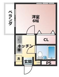 アビタシオン金町(1K/3階)の間取り写真