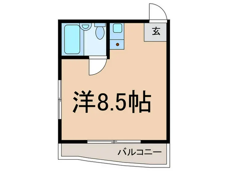 スカイハイツ奥沢 4階階 間取り