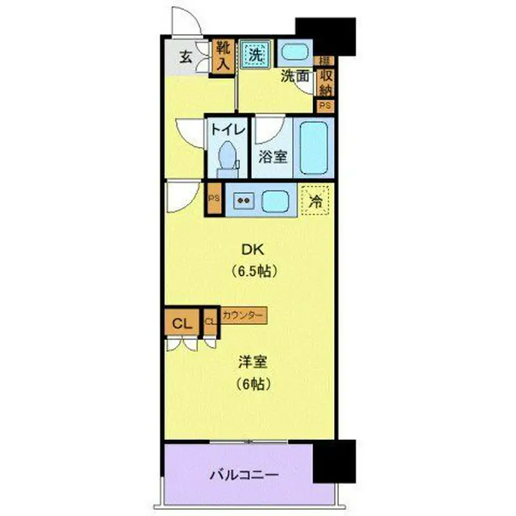 スパシエルクス西川口 3階階 間取り