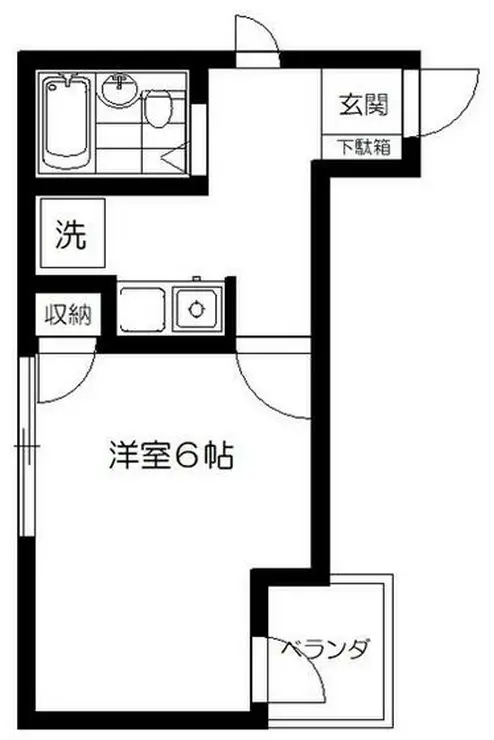 メゾンアブリコ 2階階 間取り