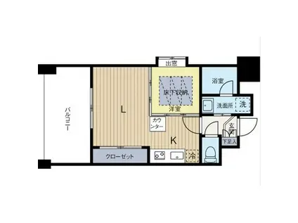 エステート・モア・高砂倶楽部(1LDK/2階)の間取り写真