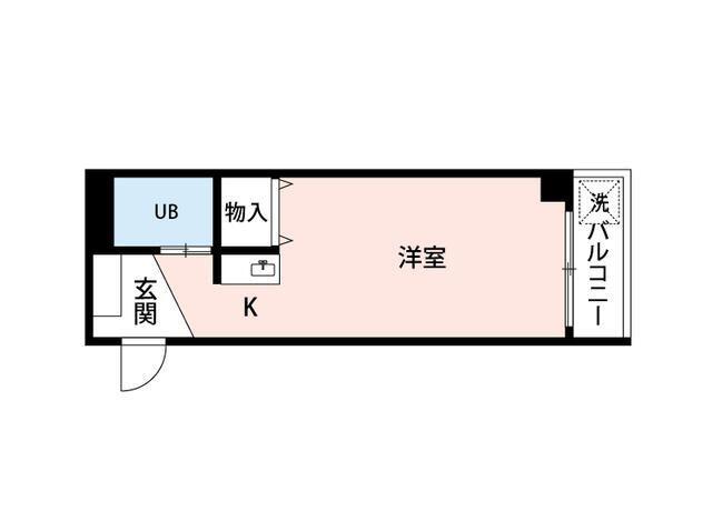 FLEUR MAISON TAMURA(ワンルーム/2階)の間取り写真