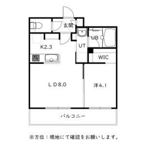 フェーラシュヴァル元町(1LDK/3階)の間取り写真
