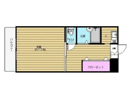 正太駒込マンション(1K/2階)の間取り写真